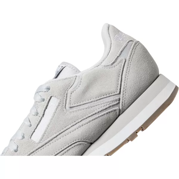 imageReebok Mens Classic Leather SneakersPure GreyWhite