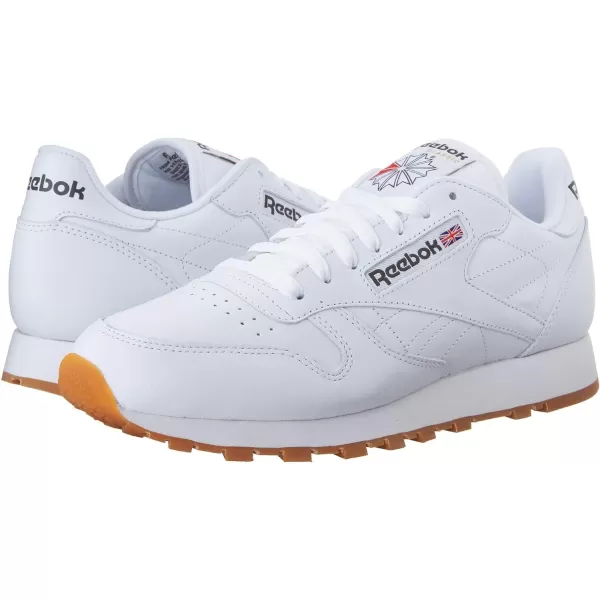 imageReebok Mens Classic Leather SneakersWhiteGum