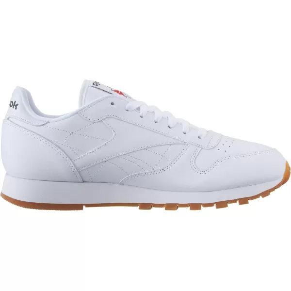 imageReebok Mens Classic Leather SneakersWhiteGum