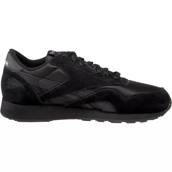 imageReebok Mens Classic Nylon SneakerBlackBlackCarbon 2