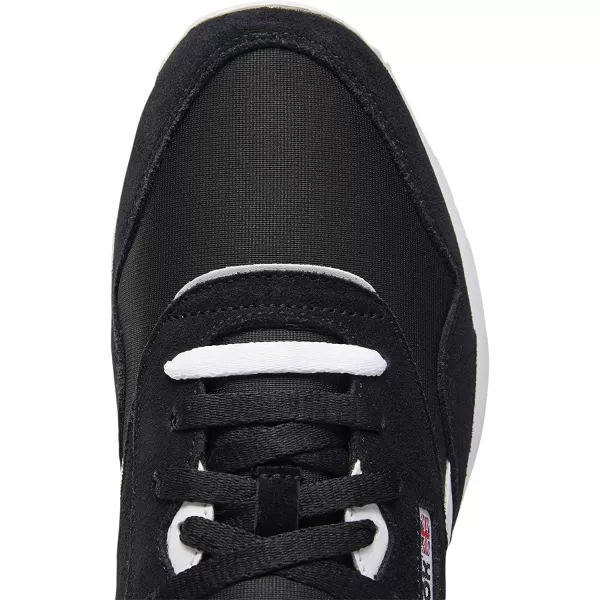 imageReebok Mens Classic Nylon SneakerBlackBlackWhite