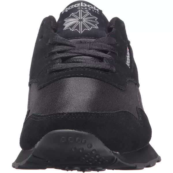 imageReebok Mens Classic Nylon SneakerBlackCarbon