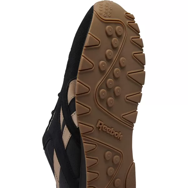 imageReebok Mens Classic Nylon SneakerBlackGolden Bronze