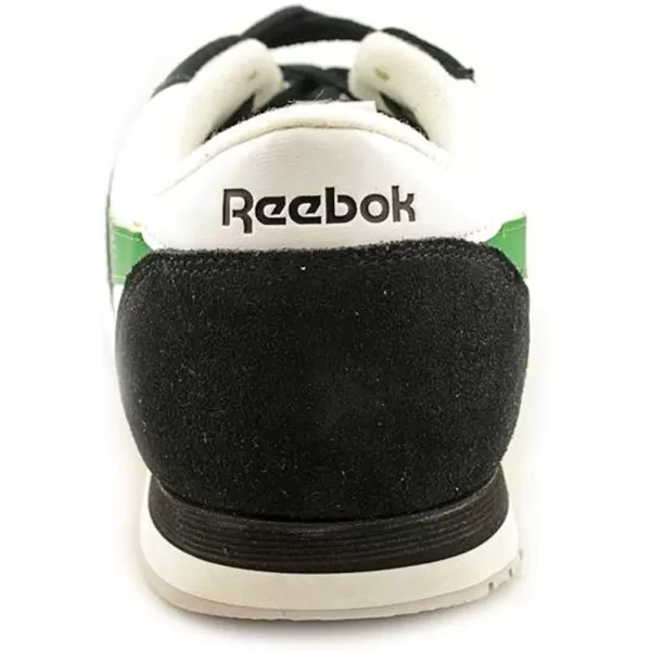 imageReebok Mens Classic Nylon SneakerBlackWhiteGlen GreenSteel