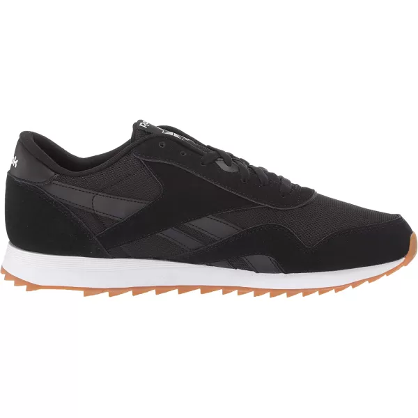 imageReebok Mens Classic Nylon SneakerBlackWhiteGreyGum