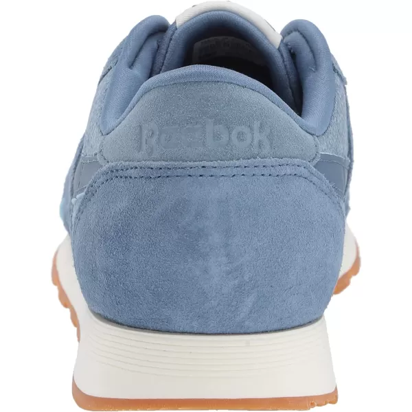 imageReebok Mens Classic Nylon SneakerBlue SlateChalk