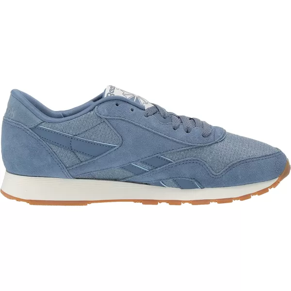 imageReebok Mens Classic Nylon SneakerBlue SlateChalk