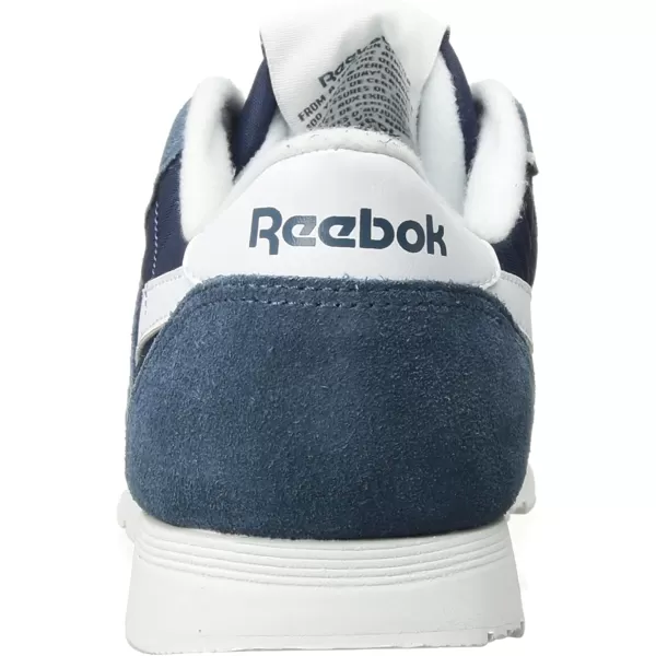 imageReebok Mens Classic Nylon SneakerBrave BlueWhite