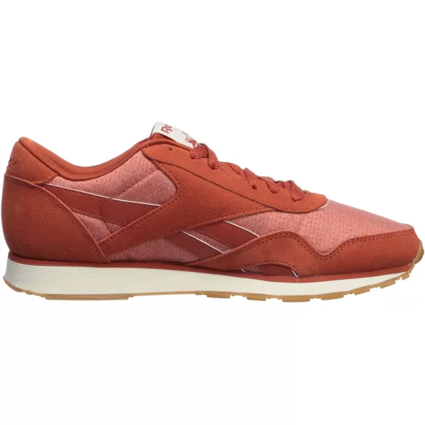 imageReebok Mens Classic Nylon SneakerBurnt AmberChalk