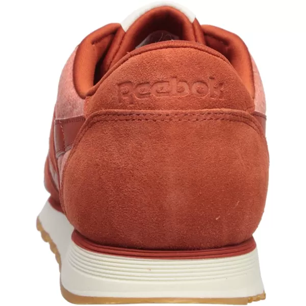 imageReebok Mens Classic Nylon SneakerBurnt AmberChalk