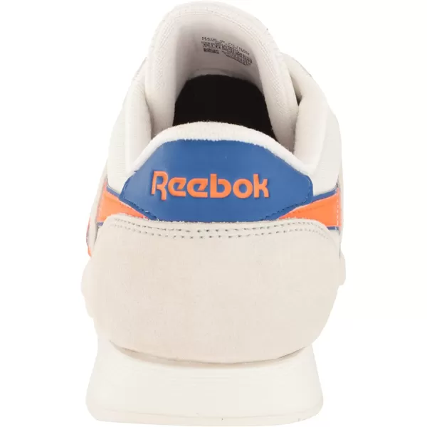 imageReebok Mens Classic Nylon SneakerChalkVector BlueSmaora