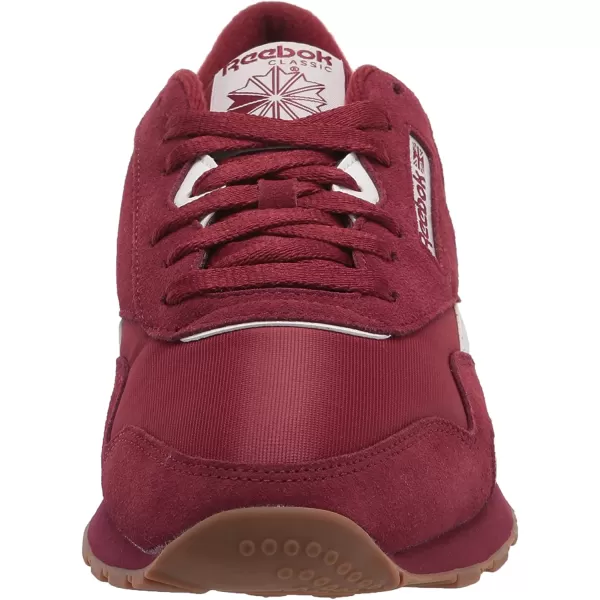 imageReebok Mens Classic Nylon SneakerClassic BurgundyWhite