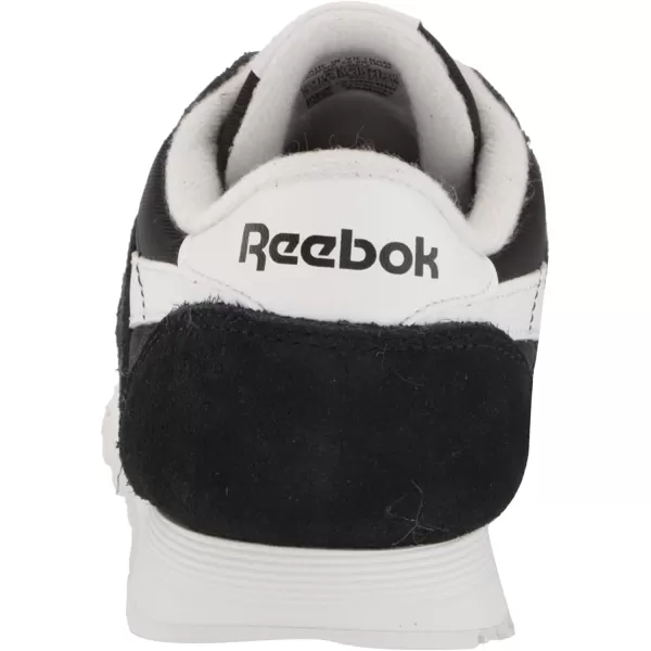 imageReebok Mens Classic Nylon SneakerClassic WhiteBlack