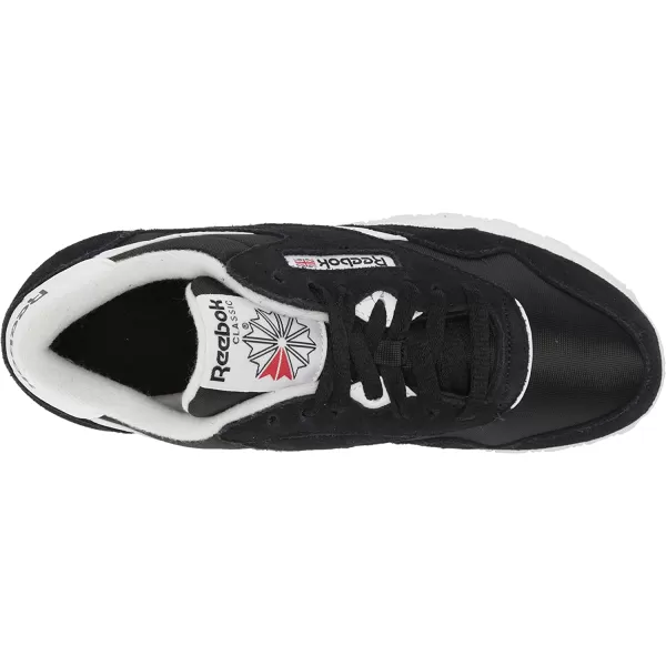 imageReebok Mens Classic Nylon SneakerClassic WhiteBlack