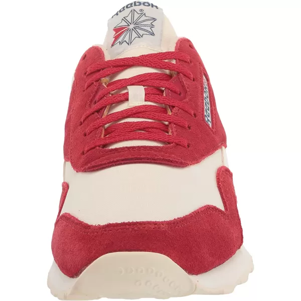 imageReebok Mens Classic Nylon SneakerFlash RedChalkClassic White