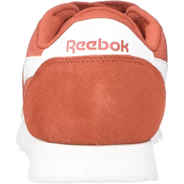 imageReebok Mens Classic Nylon SneakerMason RedWhite