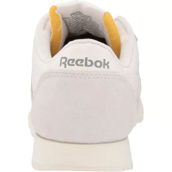 imageReebok Mens Classic Nylon SneakerMorning FogHarmony GreenChalk