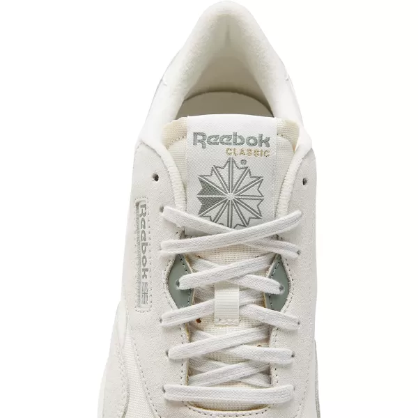 imageReebok Mens Classic Nylon SneakerMorning FogHarmony GreenChalk