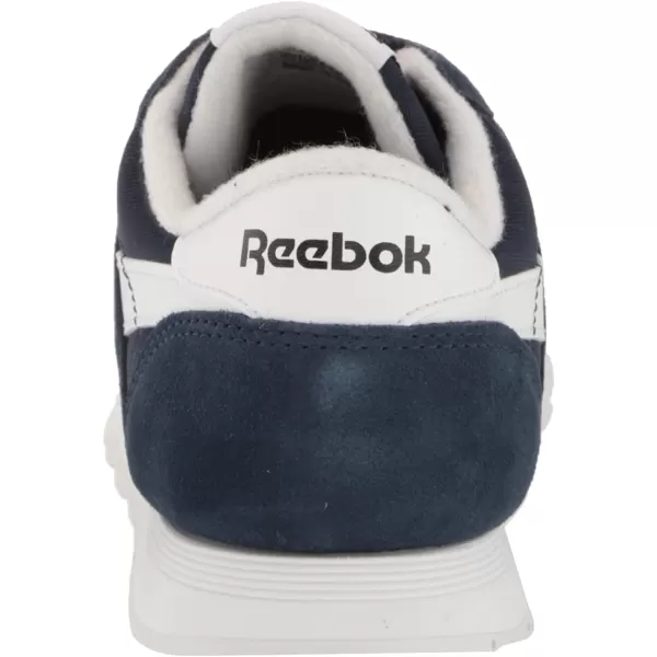 imageReebok Mens Classic Nylon SneakerNavyWhite