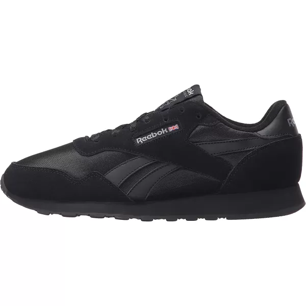 imageReebok Mens Classic Nylon SneakerOrange FlareAcid YellowBlack