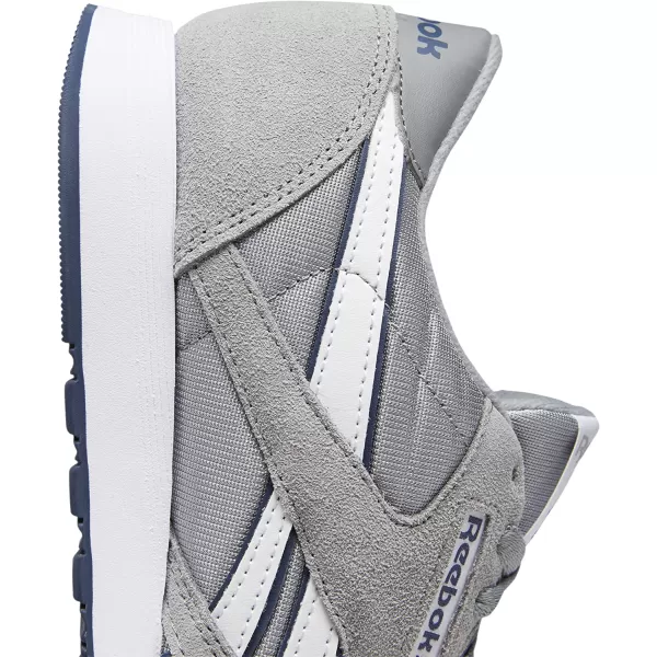 imageReebok Mens Classic Nylon SneakerPlatinumJet Blue