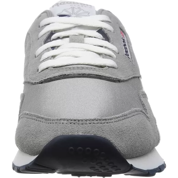 imageReebok Mens Classic Nylon SneakerPlatinumJet Blue