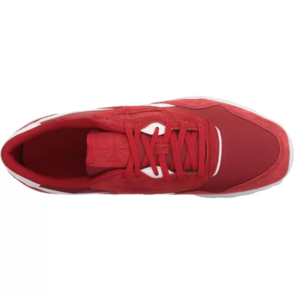 imageReebok Mens Classic Nylon SneakerPower RedWhite