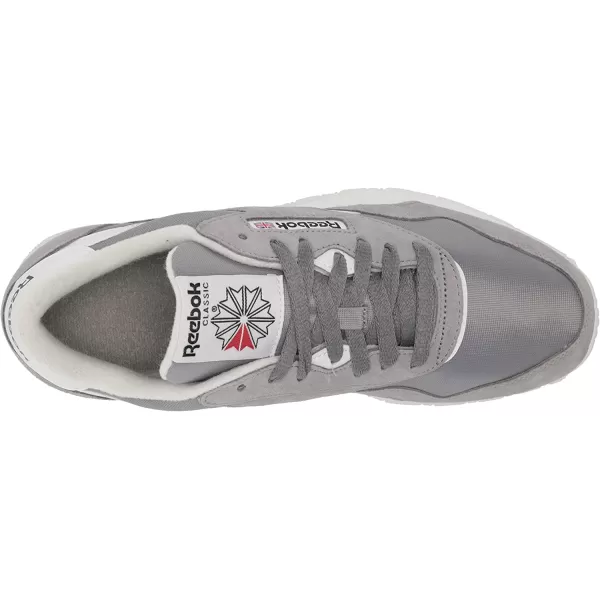 imageReebok Mens Classic Nylon SneakerPure GreyWhite