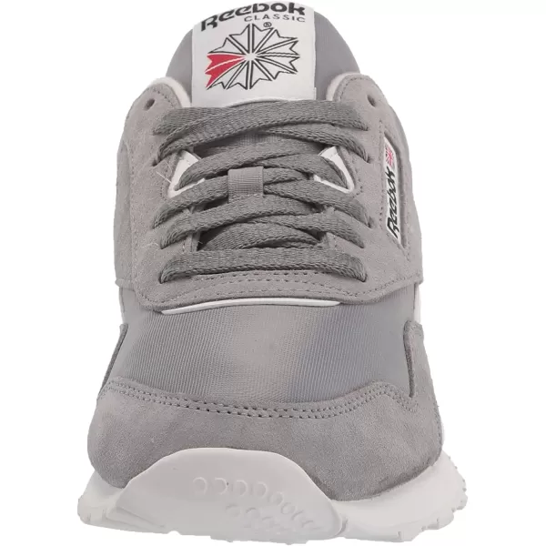 imageReebok Mens Classic Nylon SneakerPure GreyWhite