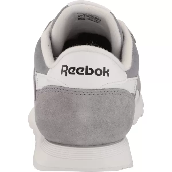 imageReebok Mens Classic Nylon SneakerPure GreyWhite