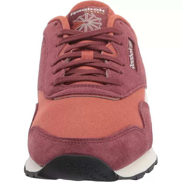 imageReebok Mens Classic Nylon SneakerRich RedBaked EarthChalk