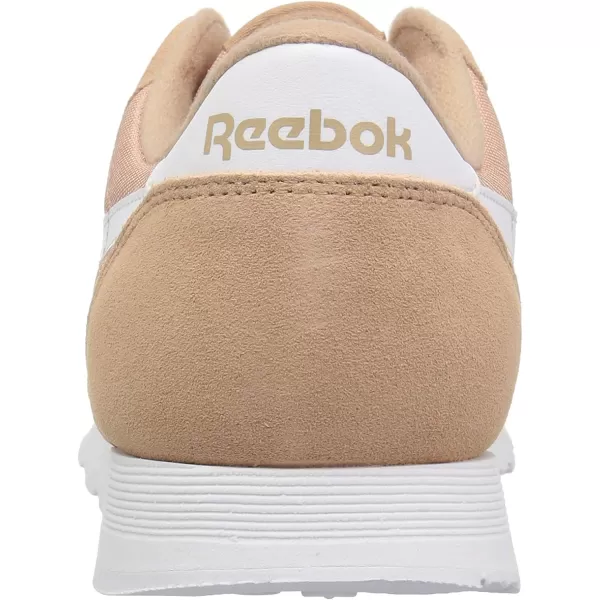 imageReebok Mens Classic Nylon SneakerSfbare BrownWhite