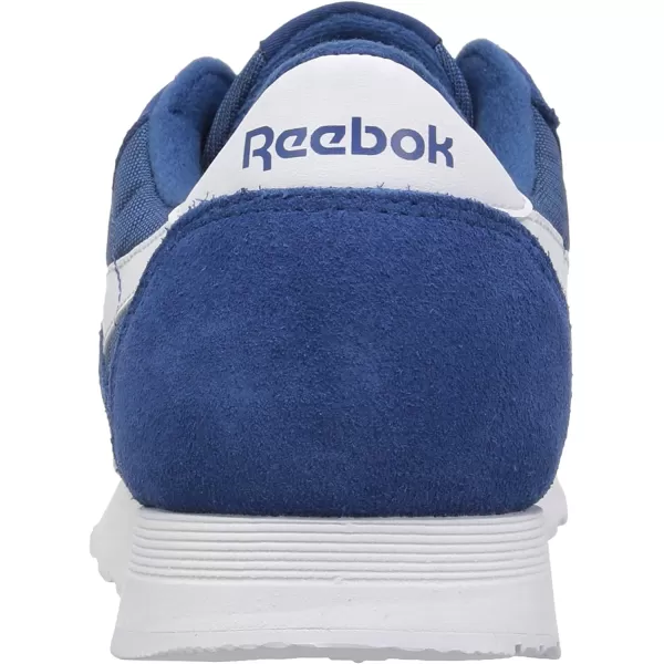 imageReebok Mens Classic Nylon SneakerSfbunker BlueWhite