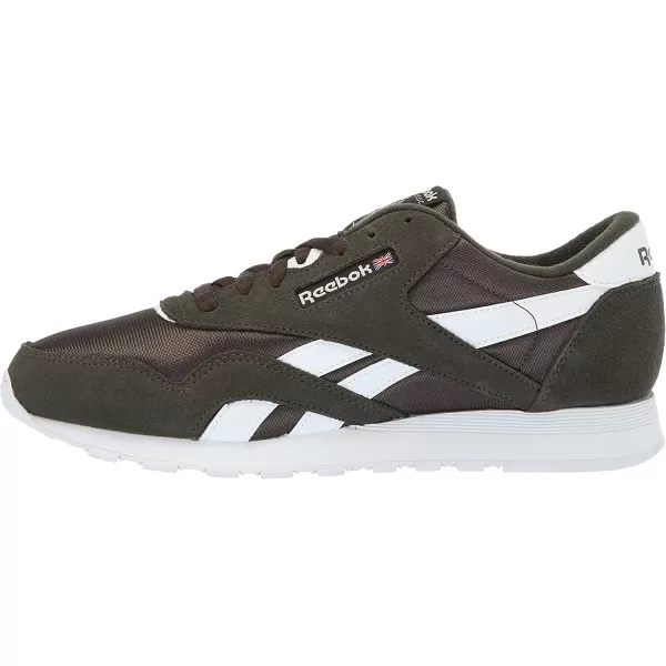 imageReebok Mens Classic Nylon SneakerSfdark CypressWhite