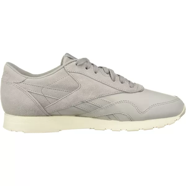 imageReebok Mens Classic Nylon SneakerSkull GreyStark GreyCha