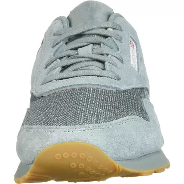 imageReebok Mens Classic Nylon SneakerTeal FogWhiteSkull Grey