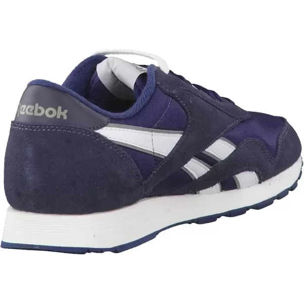 imageReebok Mens Classic Nylon SneakerTeam NavyPlatinum