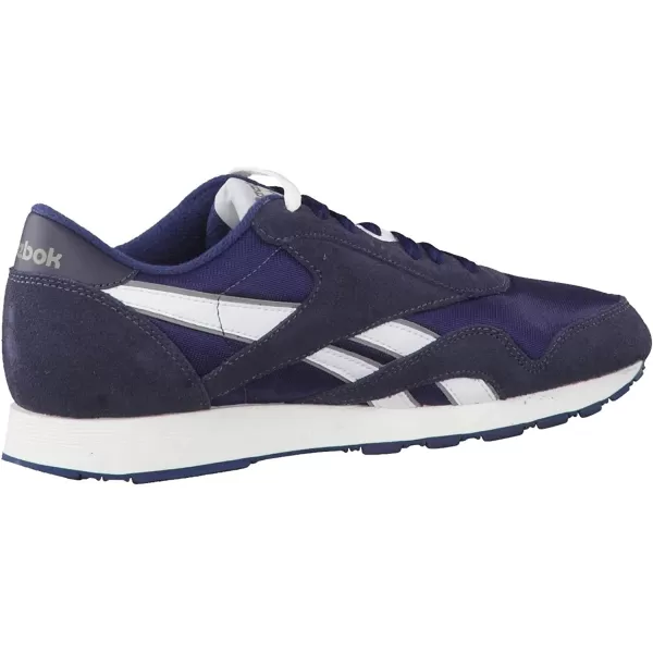 imageReebok Mens Classic Nylon SneakerTeam NavyPlatinum