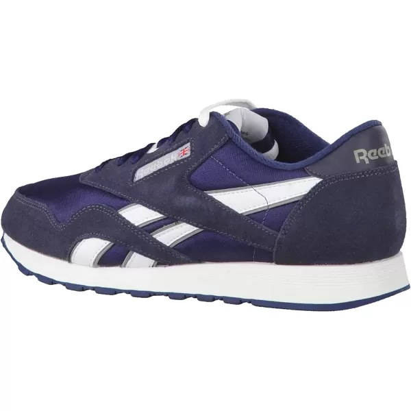 imageReebok Mens Classic Nylon SneakerTeam NavyPlatinum