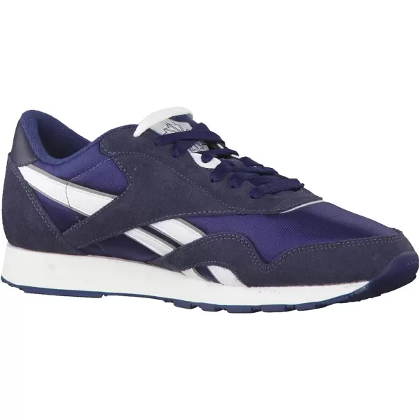 imageReebok Mens Classic Nylon SneakerTeam NavyPlatinum