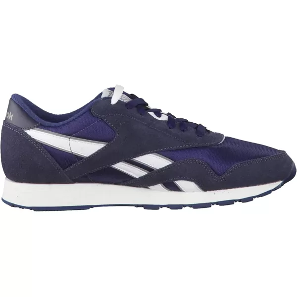 imageReebok Mens Classic Nylon SneakerTeam NavyPlatinum