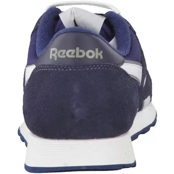 imageReebok Mens Classic Nylon SneakerTeam NavyPlatinum