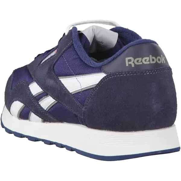 imageReebok Mens Classic Nylon SneakerTeam NavyPlatinum