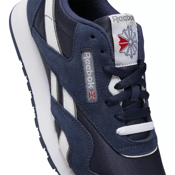 imageReebok Mens Classic Nylon SneakerTeam NavyTeam NavyPlatinum