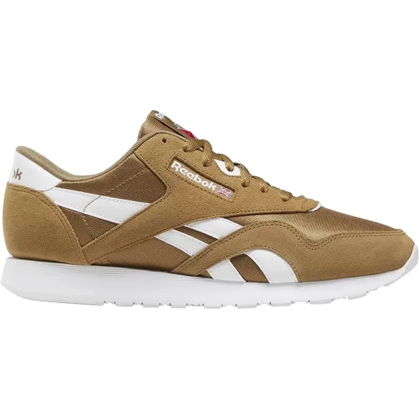 imageReebok Mens Classic Nylon SneakerThatchWhite