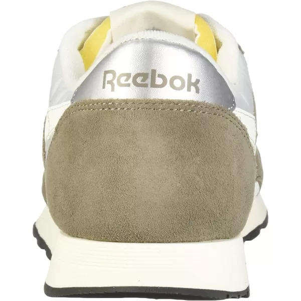 imageReebok Mens Classic Nylon SneakerTrek GreySteelChalk