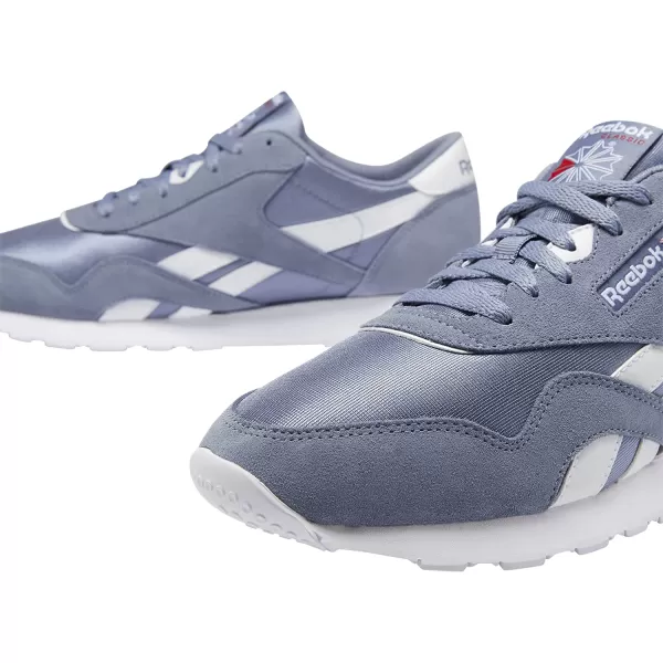 imageReebok Mens Classic Nylon SneakerWashed IndigoWhite