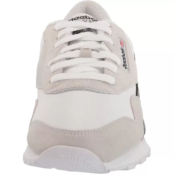 imageReebok Mens Classic Nylon SneakerWhiteBlack