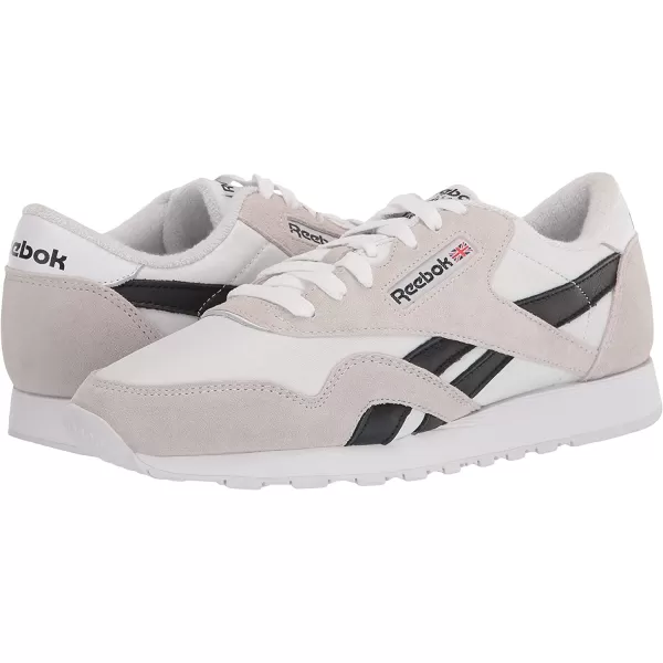 imageReebok Mens Classic Nylon SneakerWhiteBlack