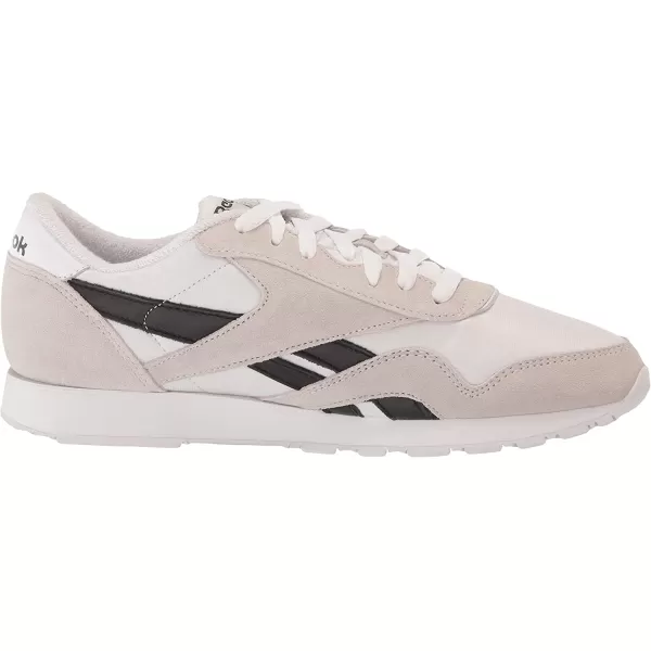 imageReebok Mens Classic Nylon SneakerWhiteBlack